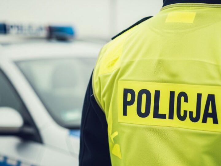 Drony w akcji: Policja monitoruje ruch na S7 w Elblągu