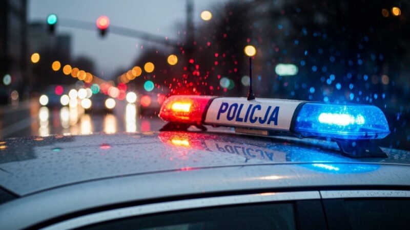 Elbląg: Dramaticzna interwencja z agresywnym 20-latkiem kończy się tragedią