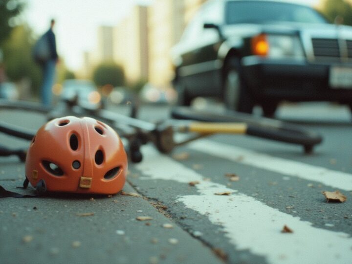 Rowerzysta w tarapatach! Policja z Elbląga uratowała rannego mężczyznę w lesie