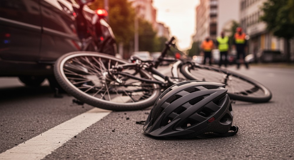 Rowerzystka w szpitalu po groźnym wypadku na uczęszczanej ścieżce rowerowej