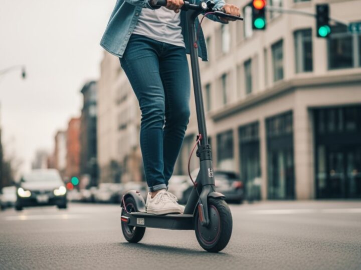 24-latek na hulajnodze przekroczył prędkość o 15 km/h, mandatem się nie uchyli!