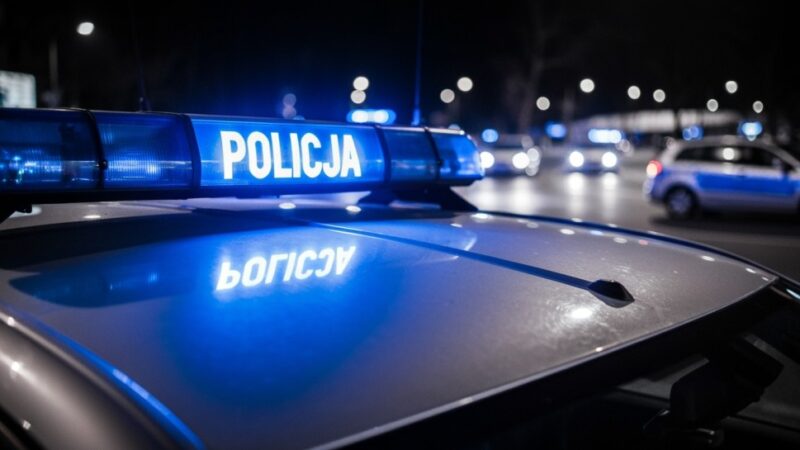 Młody kierowca z zakazem i narkotykami zatrzymany po zignorowaniu znaku STOP