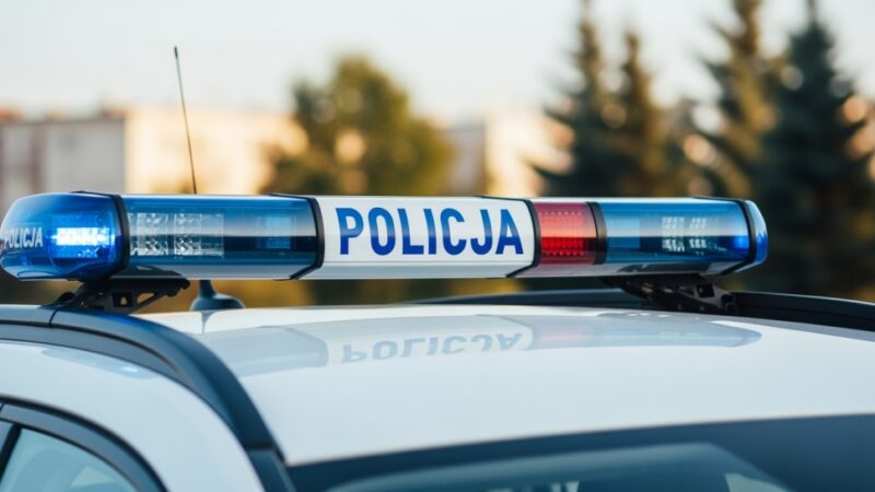 31-latek w szaleńczym pościgu zatrzymany na schodach plebanii