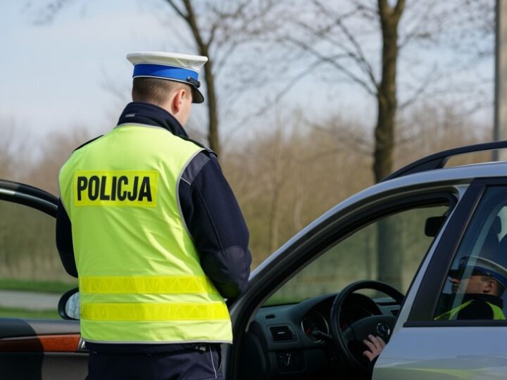 78-latek z Elbląga zatrzymany za jazdę citroenem na nielegalnych tablicach rejestracyjnych