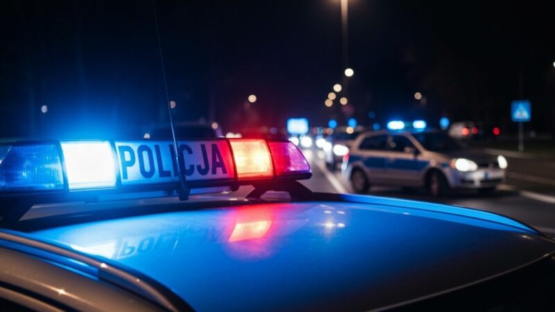 Maczetowy atak na drodze: Elbląska policja błyskawicznie ujęła sprawcę