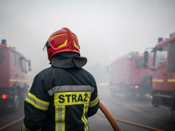 Pożar w sercu ZUO: Elbląg w akcji ratunkowej!