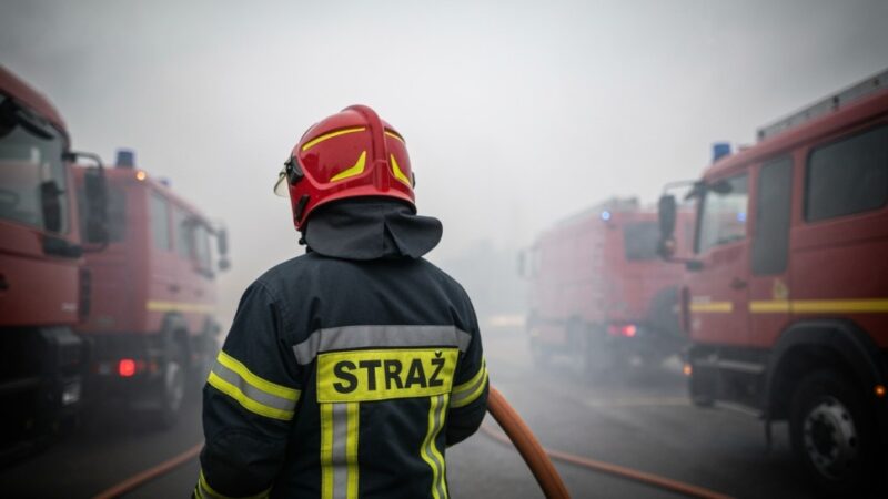 Pożar w sercu ZUO: Elbląg w akcji ratunkowej!