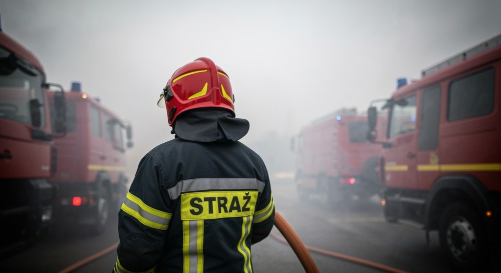 Pożar w sercu ZUO: Elbląg w akcji ratunkowej!