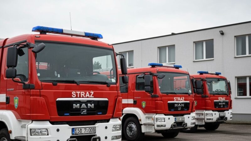 Nowoczesny sprzęt ratunkowy dla strażaków z Jegłownika dzięki grantowi PSE