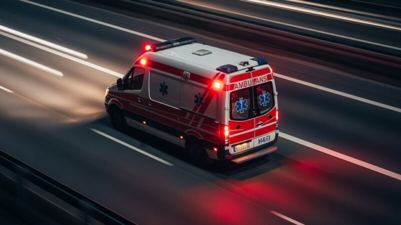 Bohaterska interwencja policjanta ratuje życie w Młynarach