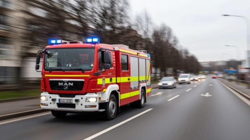 Pożar w Suchaczu: 5 godzin walki strażaków z ogniem