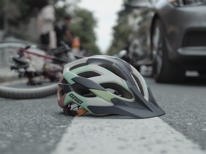 Rowerzyści, pamiętajcie o oświetleniu! Akcja „Jestem widoczny” w Elblągu