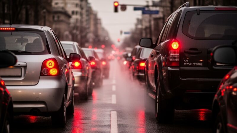 Utrudnienia na trasie do mostu w Elblągu