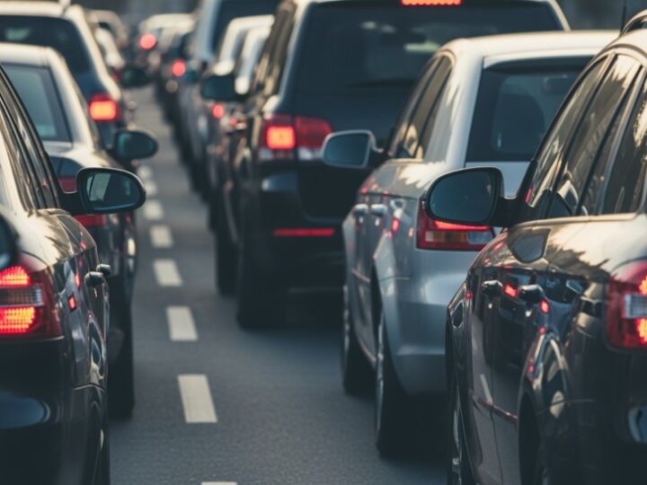 Autobus na dachu! Silny wiatr nie dał szans kierowcy