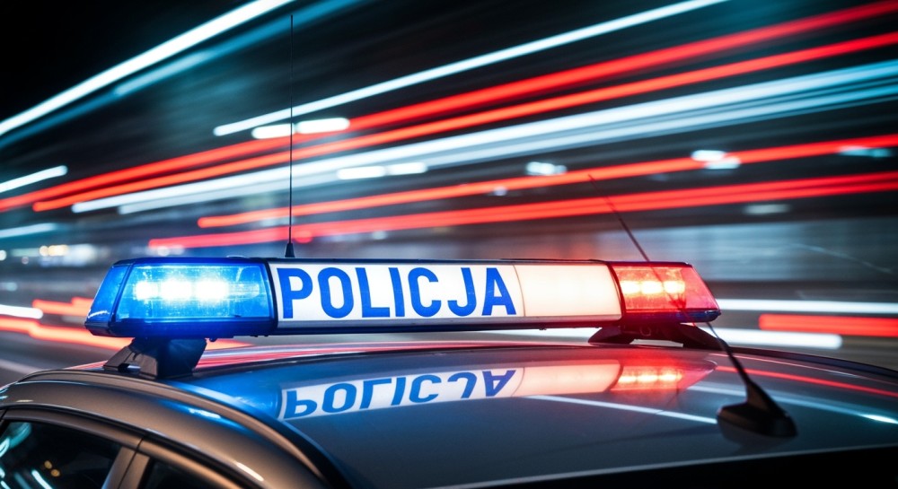 Groźna ucieczka na rondzie: nielegalny kierowca w rękach policji