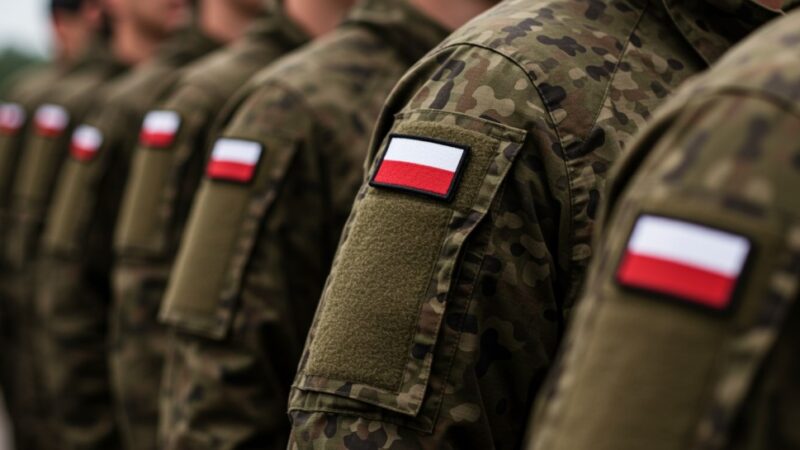 Ślubowanie kadetów z klasy I Oddziału Przygotowania Wojskowego w ZSEiT