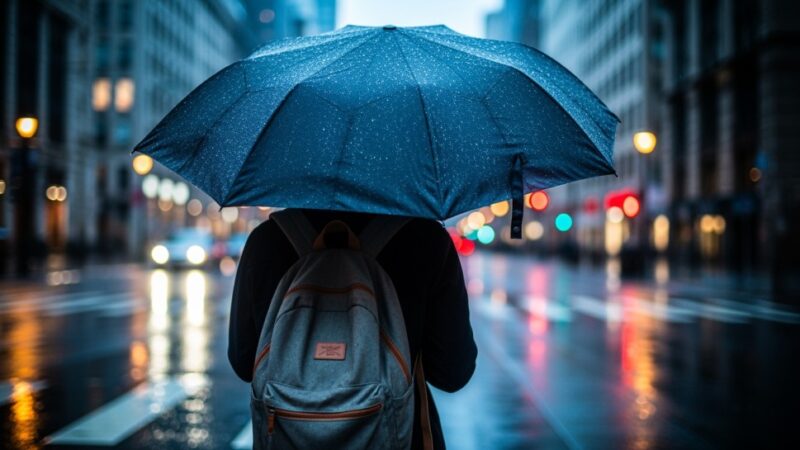 Niebezpieczne marznące opady nad Elblągiem: Uwaga na gołoledź!