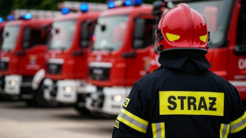 Nowoczesny samochód ratowniczy dla OSP Zielonka – unijne wsparcie dla Pasłęka