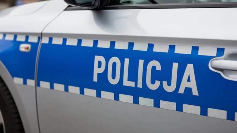 Pijana matka z dzieckiem w mroźną noc zatrzymana przez policję