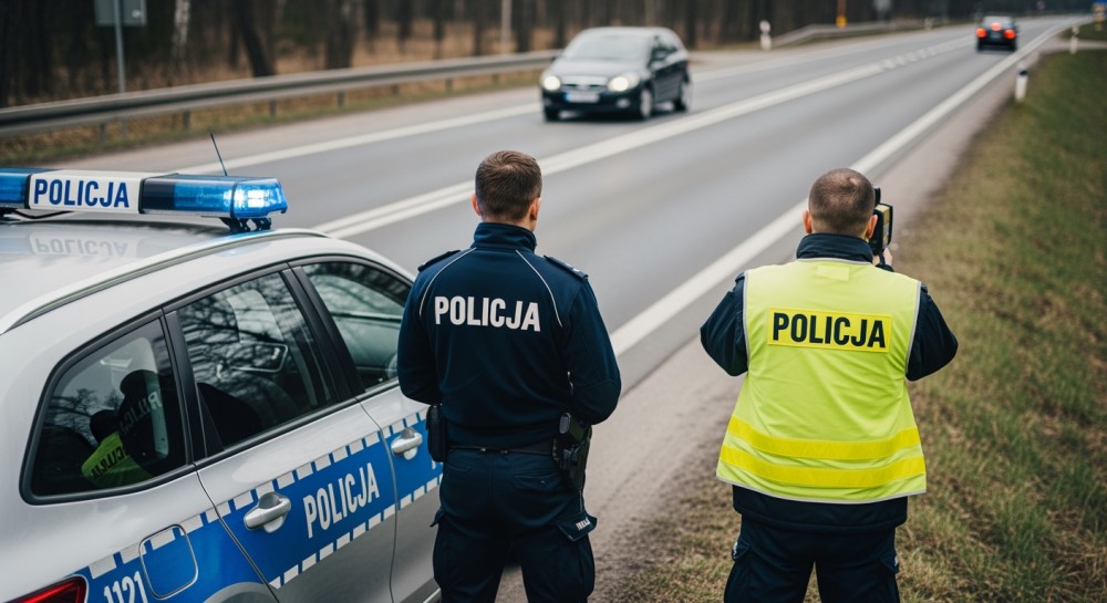 Ciągnik, nietrzeźwy kierowca i balot siana zamiast księżyca – szokująca kontrola policji