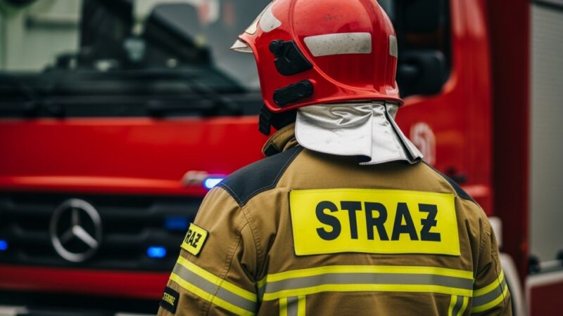 Elbląg w ogniu: Strażacy apelują o ostrożność w obliczu pożarów traw!