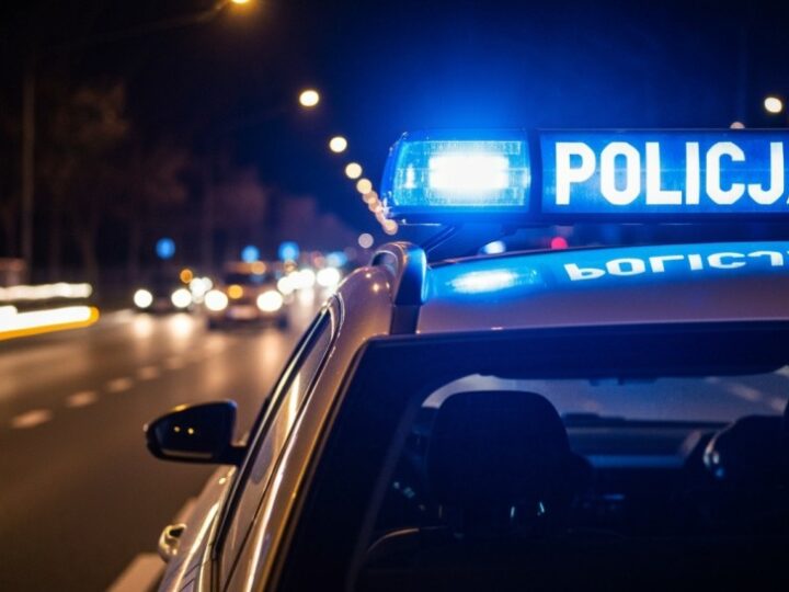 Młody przestępca z gazowym pistoletem w ręku zatrzymany za kradzież