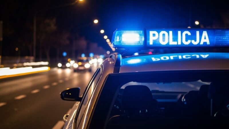 Młody przestępca z gazowym pistoletem w ręku zatrzymany za kradzież