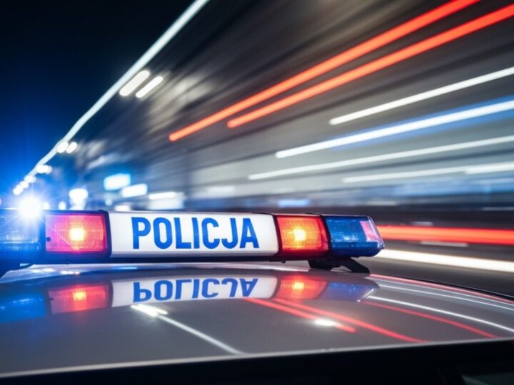 Driftujący 20-latek w tarapatach: mandat i pasażerowie w bagażniku!