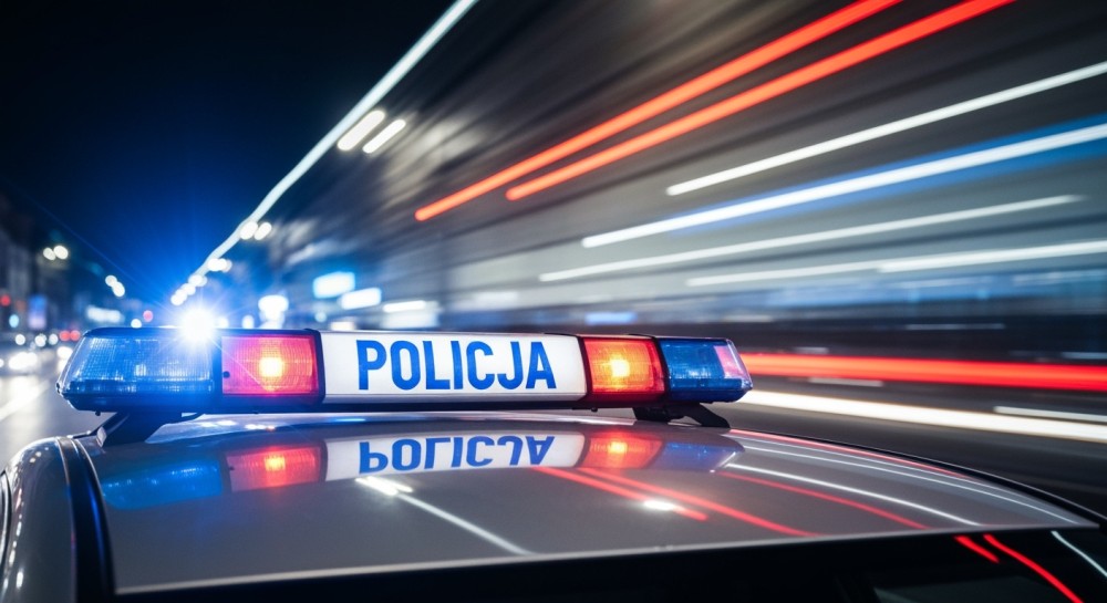 Driftujący 20-latek w tarapatach: mandat i pasażerowie w bagażniku!