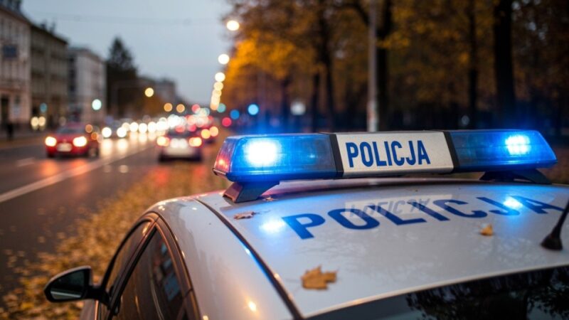Elbląg: Policja w akcji! Weekend pełen incydentów drogowych i surowych kar