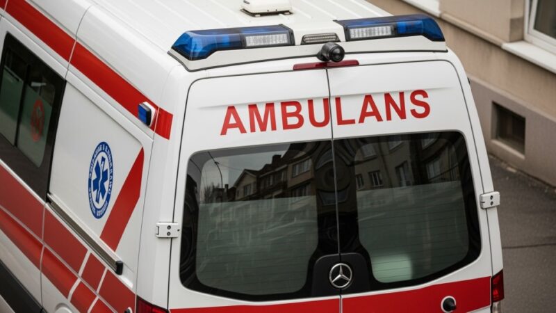 Mężczyzna tworzył niebezpieczne pułapki na drodze w Elblągu