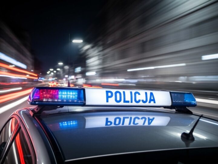 Pijany motorowerzysta bez kasku zatrzymany przez policję w Marwicy