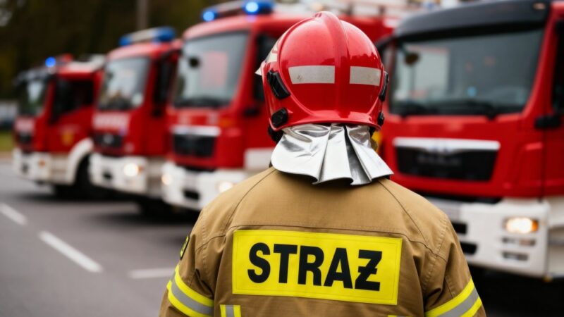 Bezpieczeństwo w akcji: szkolenie przeciwpożarowe w Elblągu