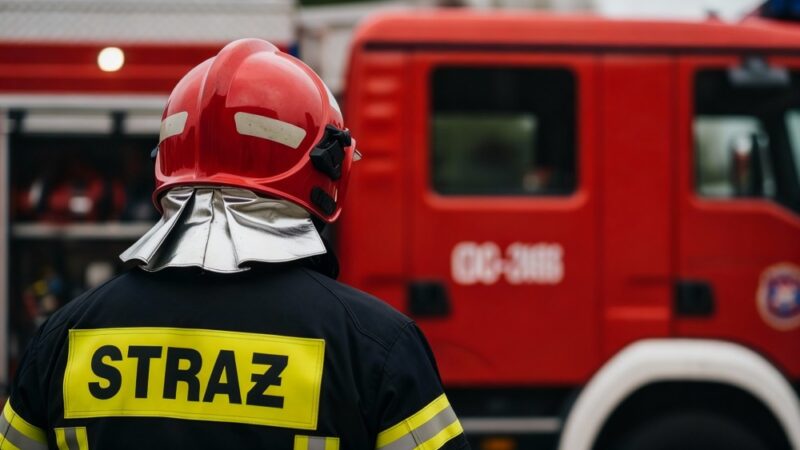 Nowe auto gaśnicze i ślubowanie młodych strażaków podczas Dnia Strażaka w Rychlikach