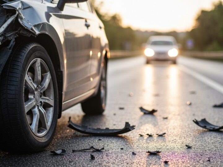 Drzewo spadło na auto w Piastowie – kierowca na szczęście ocalał!