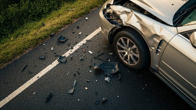 Wypadek w Bielicy: sześć osób w szpitalu, śmigłowiec w akcji ratunkowej