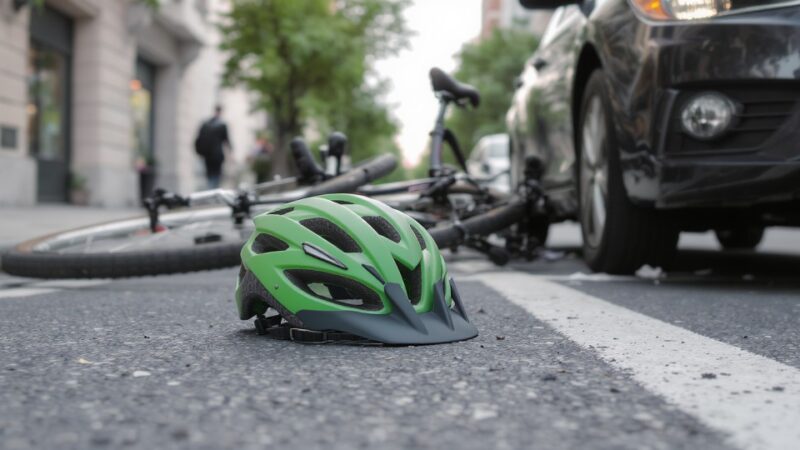 68-latek na elektrycznym rowerze zatrzymany na S7 w drodze do kolegi