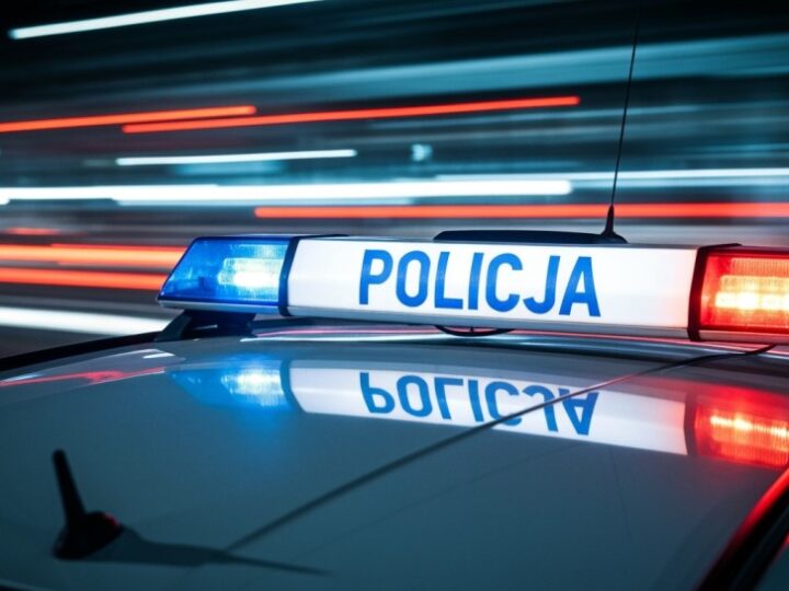 Pijany nastolatek niszczy szlaban na osiedlu w Elblągu