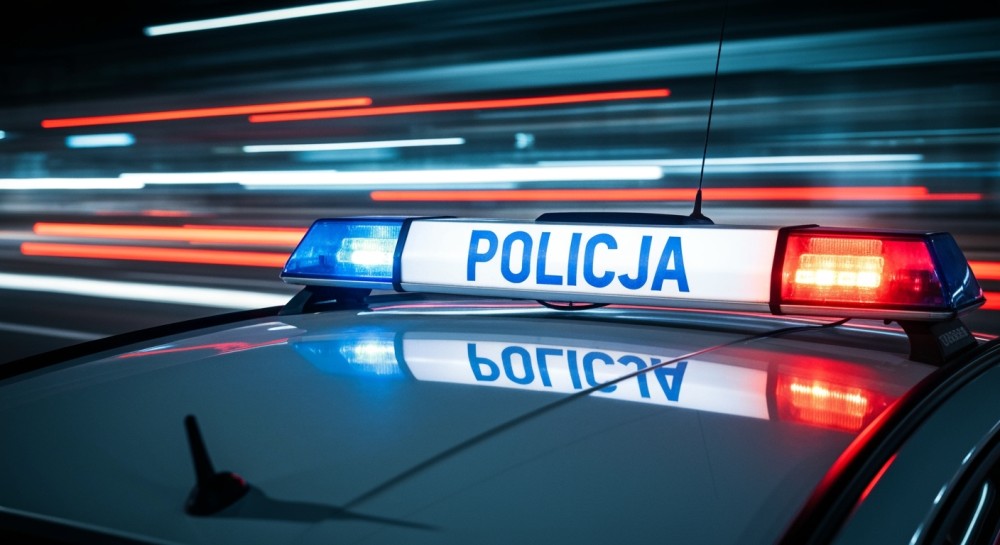 Pijany nastolatek niszczy szlaban na osiedlu w Elblągu