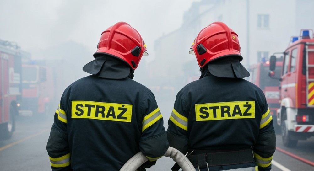 Ewakuacja w Elblągu: Pożar w ośrodku wychowawczym wymagał natychmiastowej reakcji służb