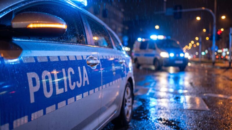 Bohaterski policjant powstrzymuje złodzieja w centrum handlowym